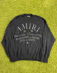 Maglione Arts District Amiri Nero L