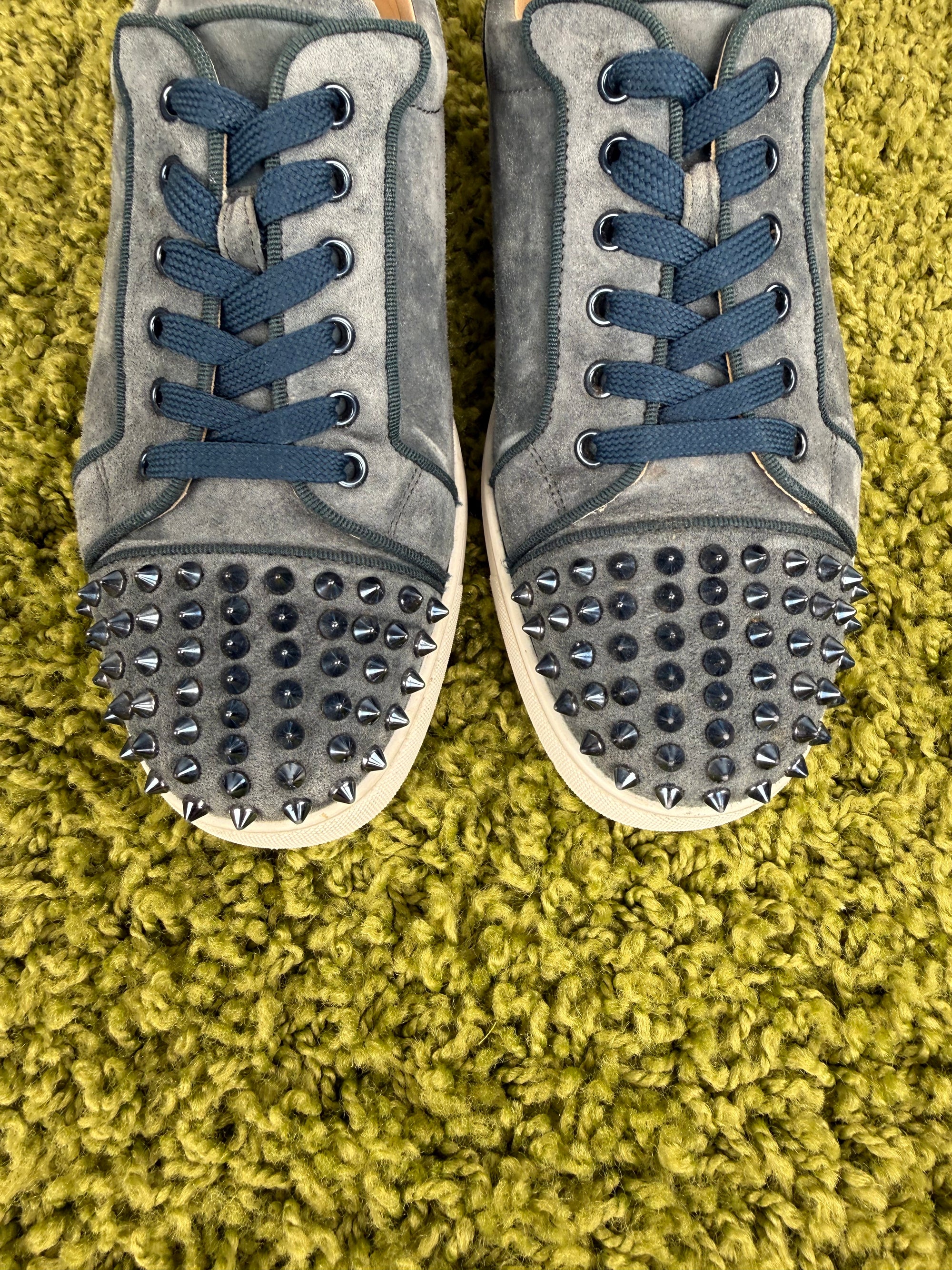 Christian Louboutin Spikes Blu 41