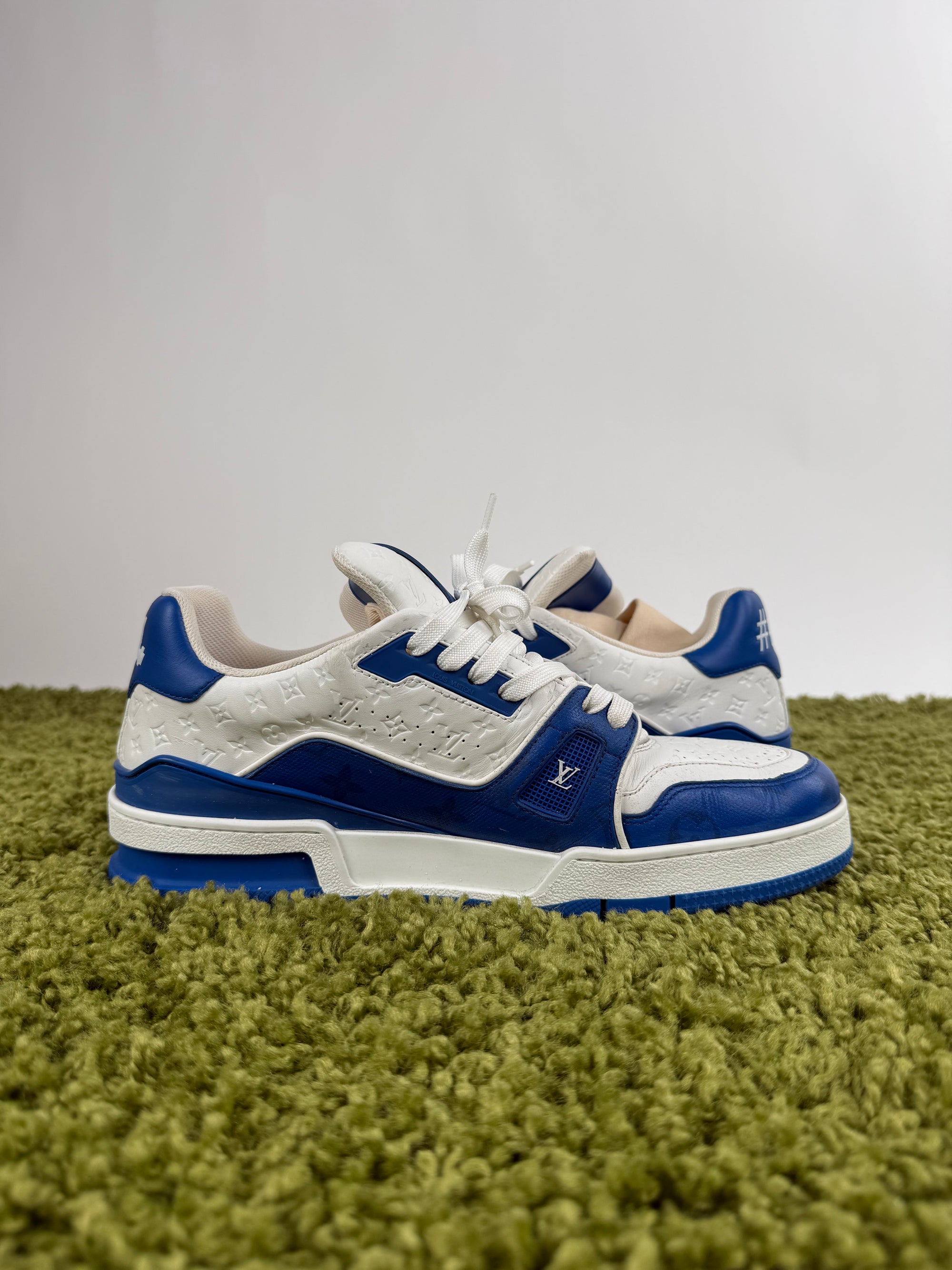 Louis Vuitton Trainer Blu 8
