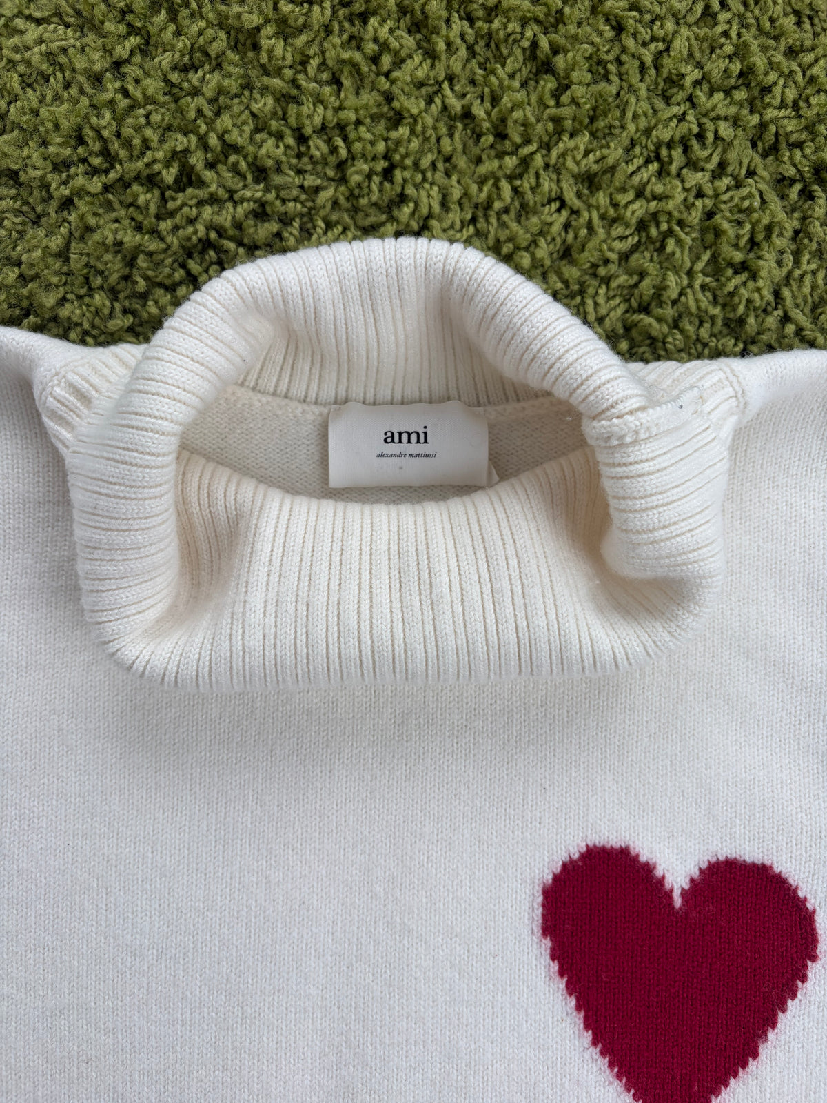 Maglione a collo alto (dolcevita) Ami de coeur Bianco XXL