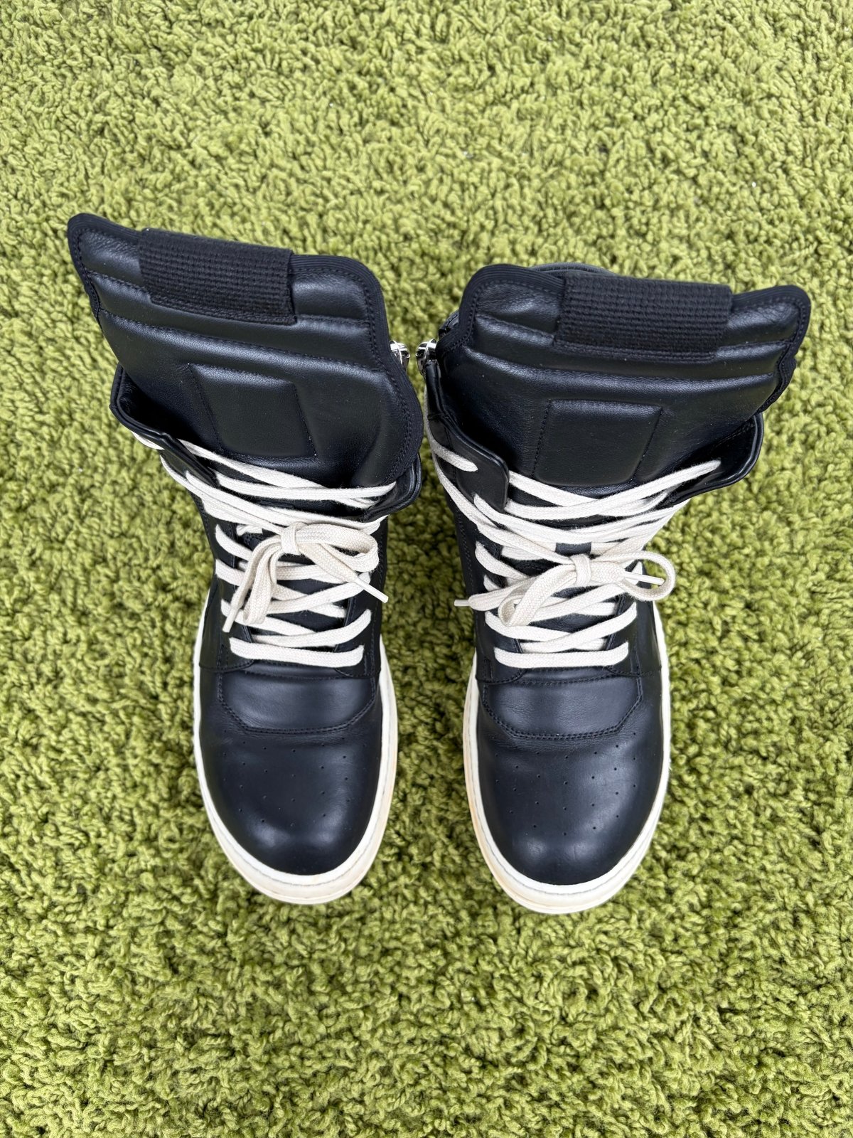 Rick Owens Geobasket Nera 39.5 - Second Hand Di Fiore