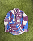Camicia Louis Vuitton Viola Multicolor L