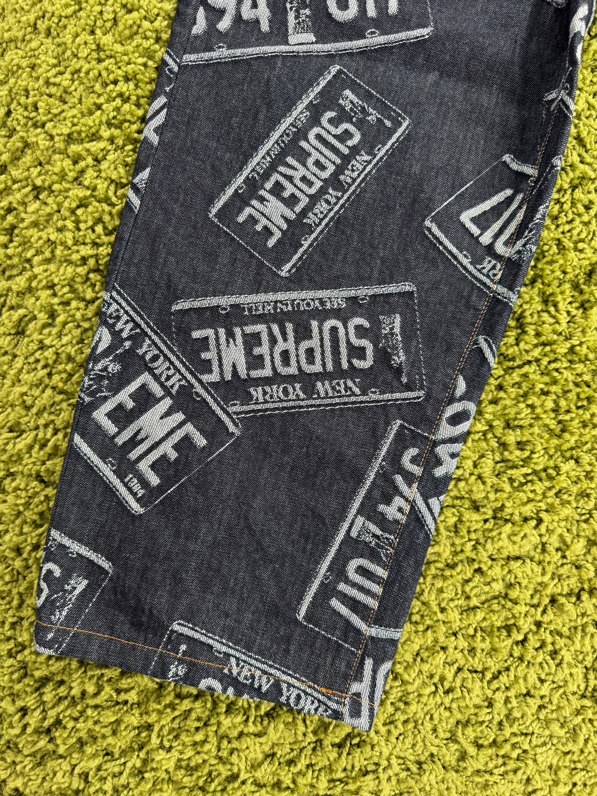 Jeans Baggy Rigid Indigo Supreme In denim 34