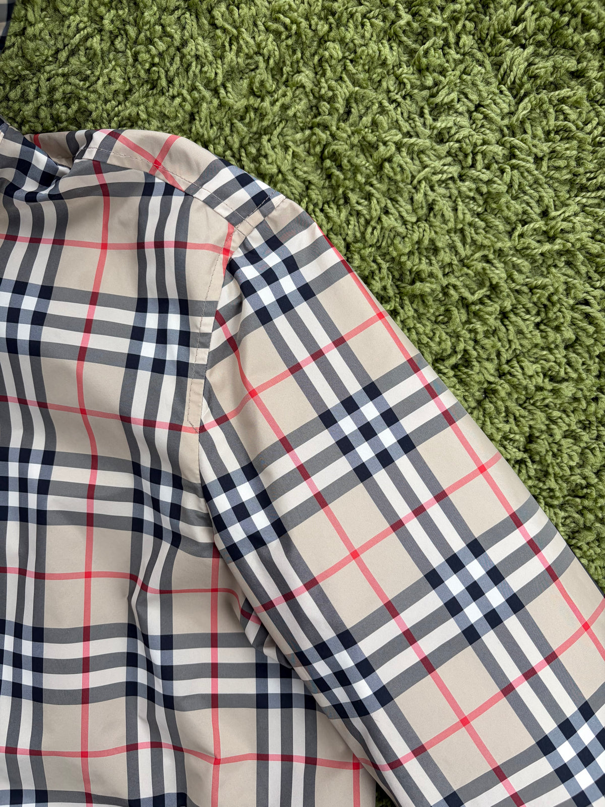 Giacca a Vendo Burberry Reversibile Vintage Check Marrone Nera L