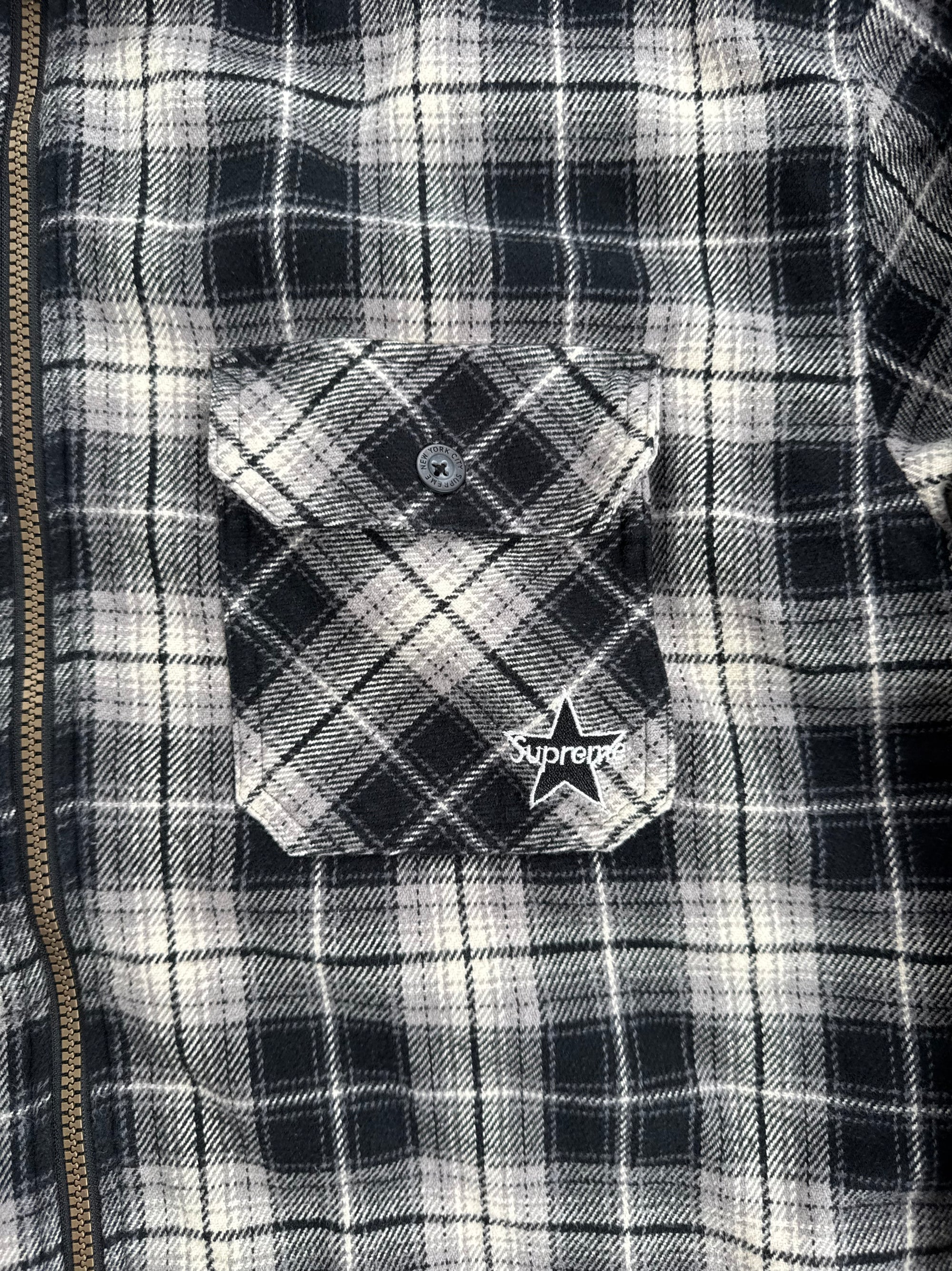 Giacca Supreme Bianca Nera XL