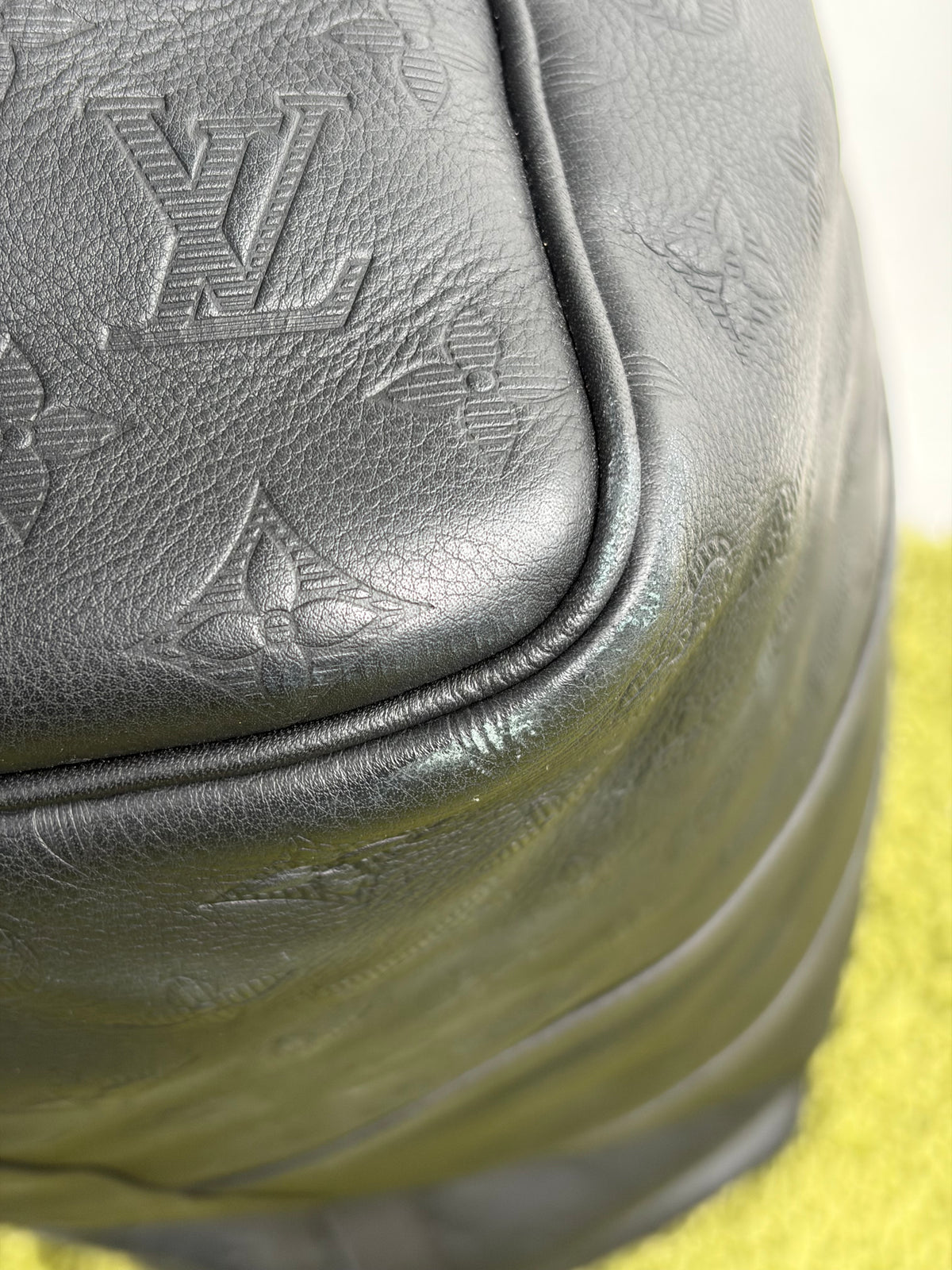 Borsone keepall Louis Vuitton Bandoulière 50 Nera