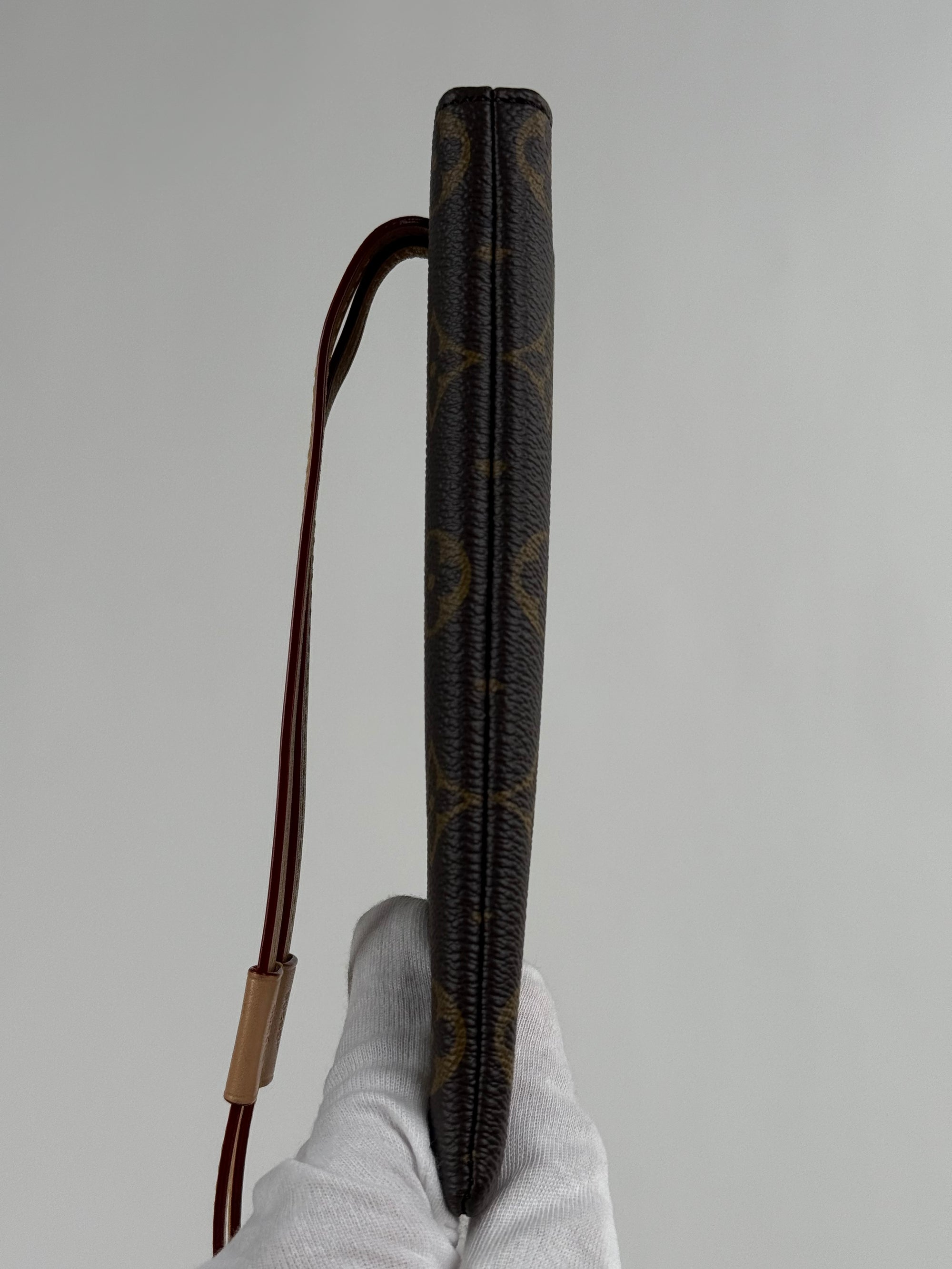 Custodia per Occhiali Da Sole Louis Vuitton Marrone