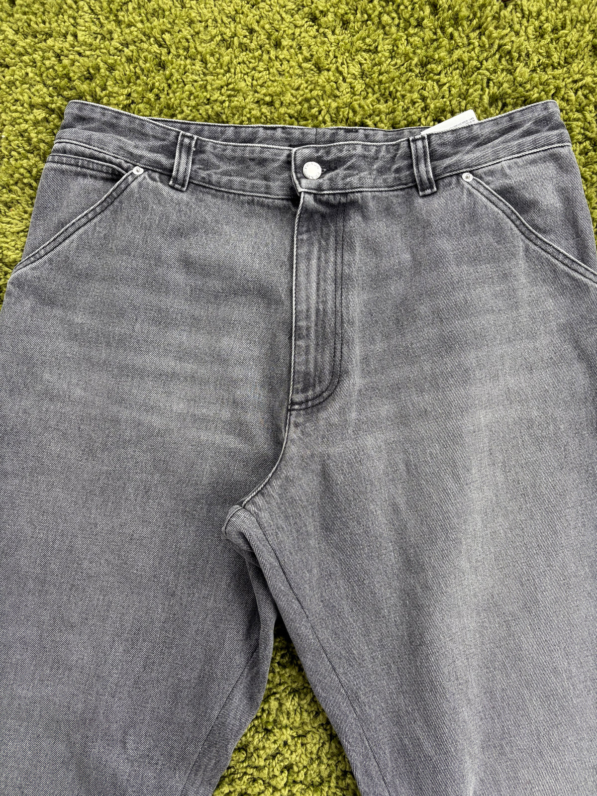 Completo Prada In Denim Grigio Giacca XL Jeans 52