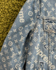 Completo Louis Vuitton X Supreme Size 50/34 blu e bianco