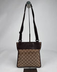Borsa a tracolla Gucci in tela