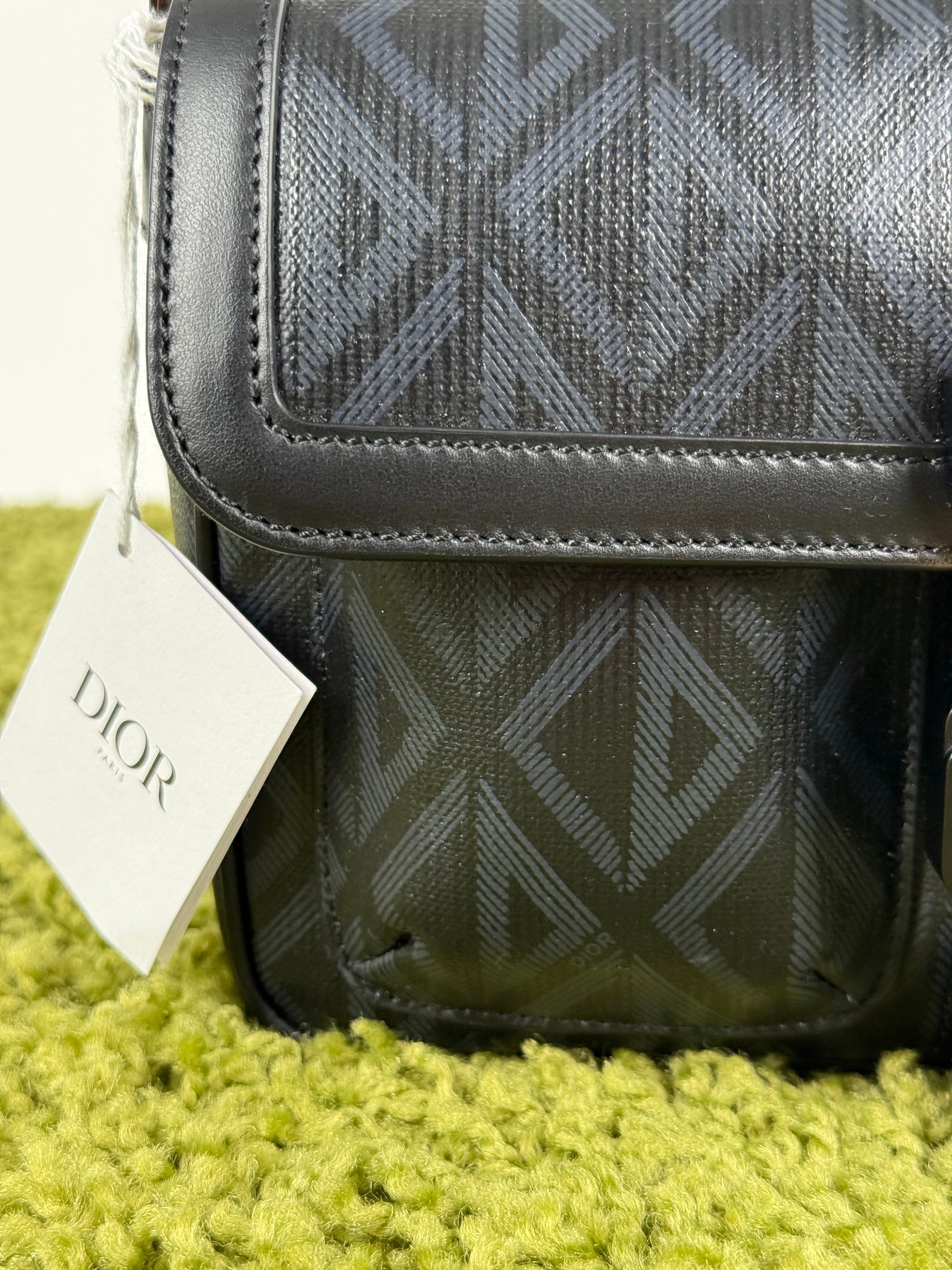 Borsa a tracolla Diamond Cd Christian Dior Nero