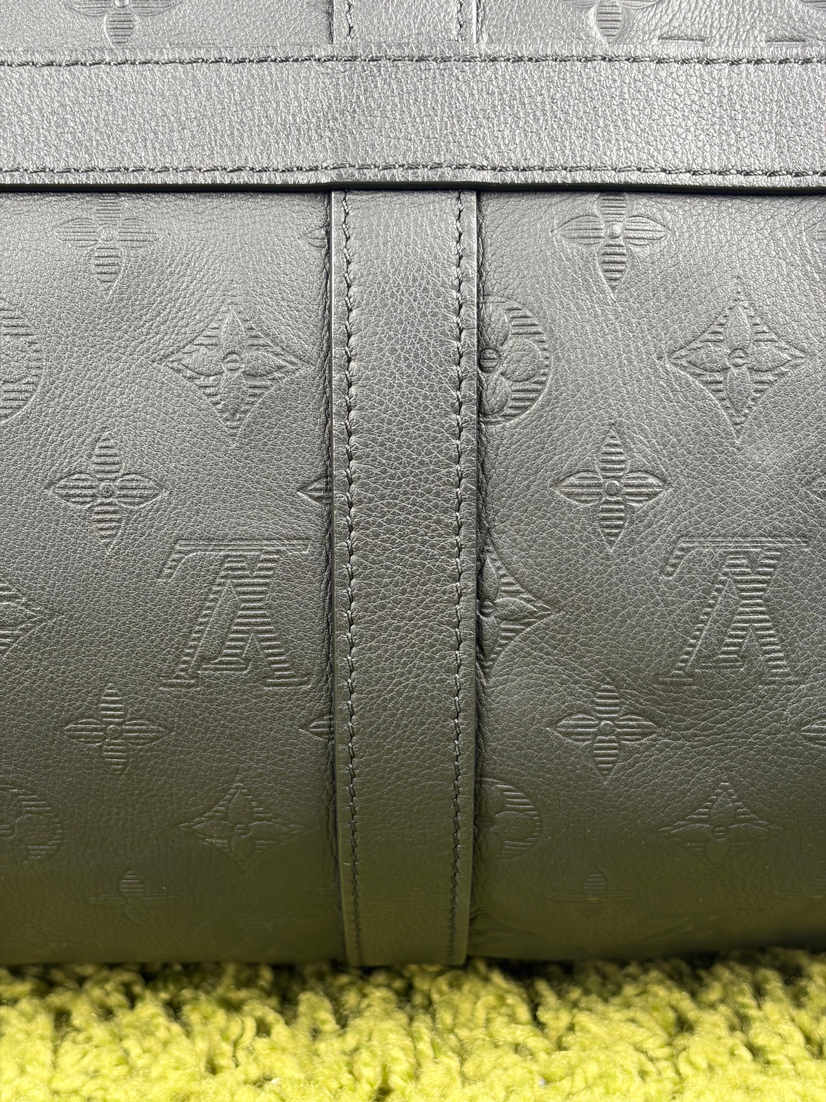 Borsone keepall Louis Vuitton Bandoulière 50 Nera