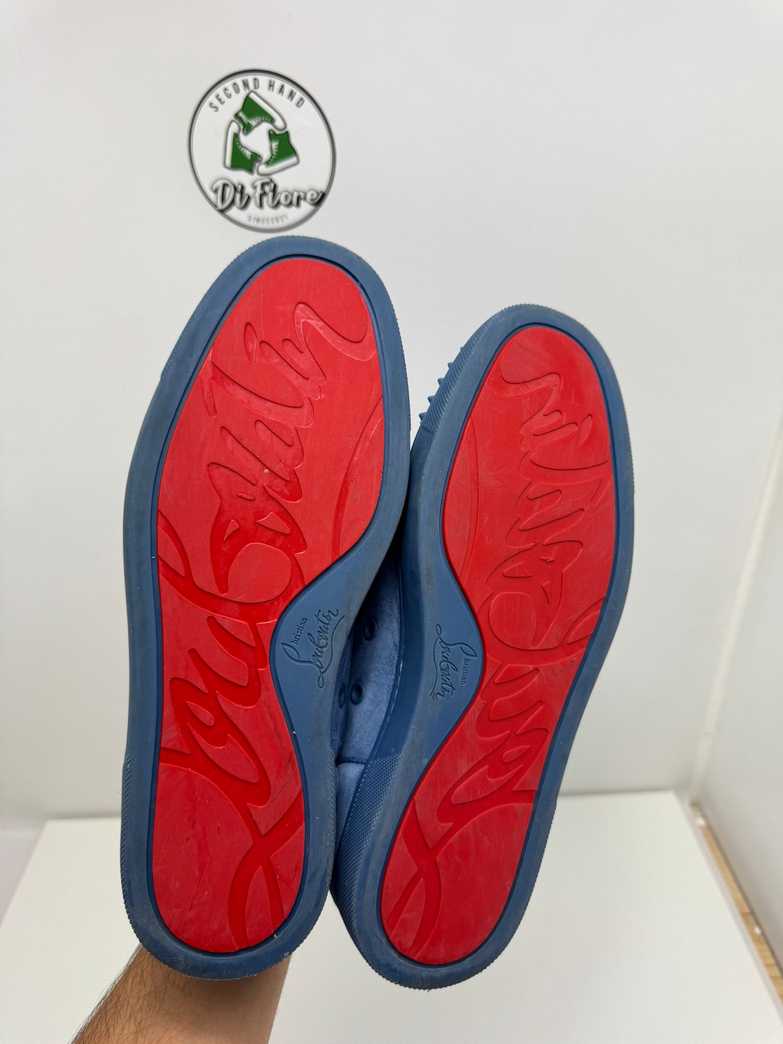 Christian Louboutin 40 basse celeste