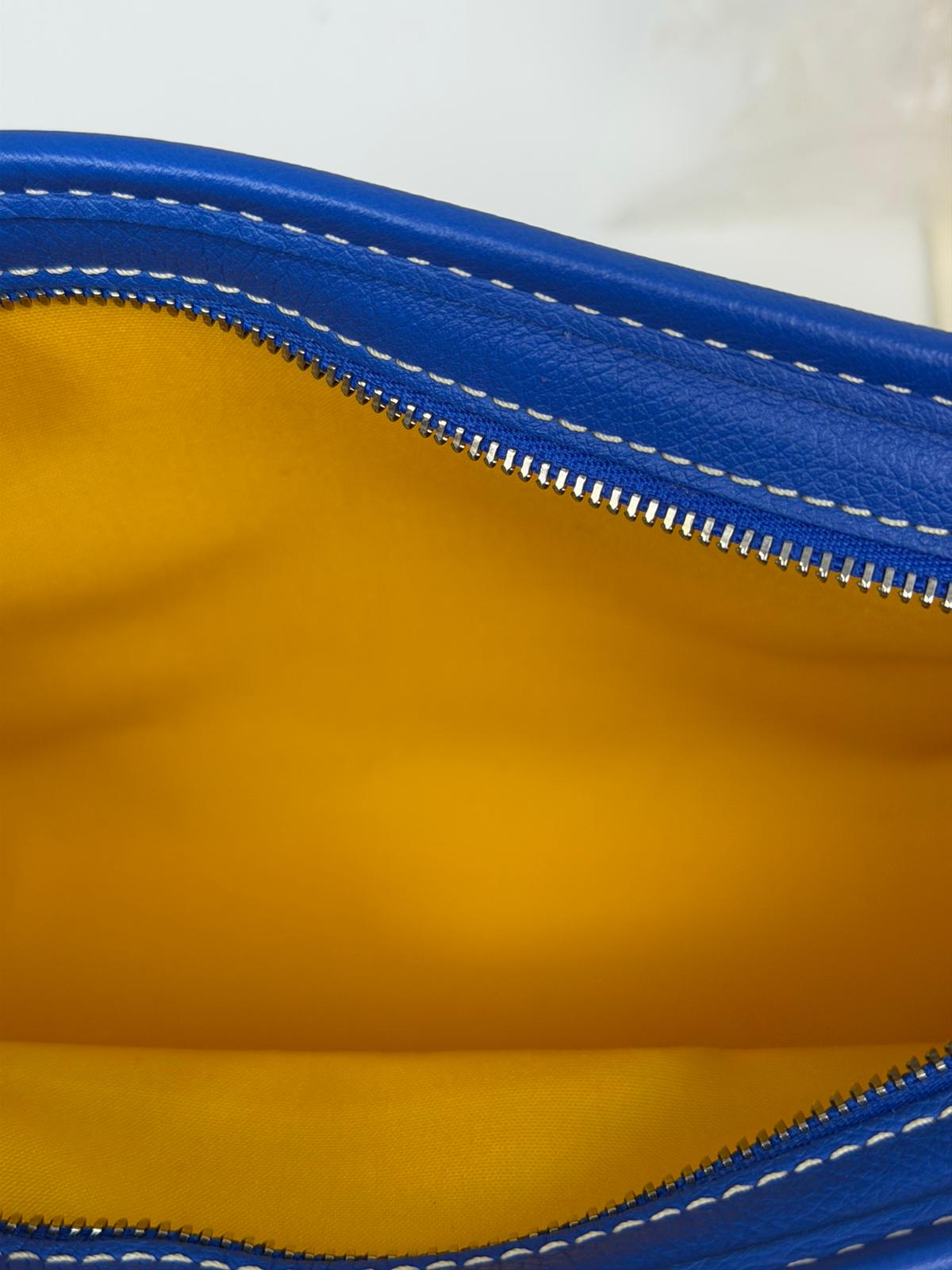 pochette Goyard misura MM blu