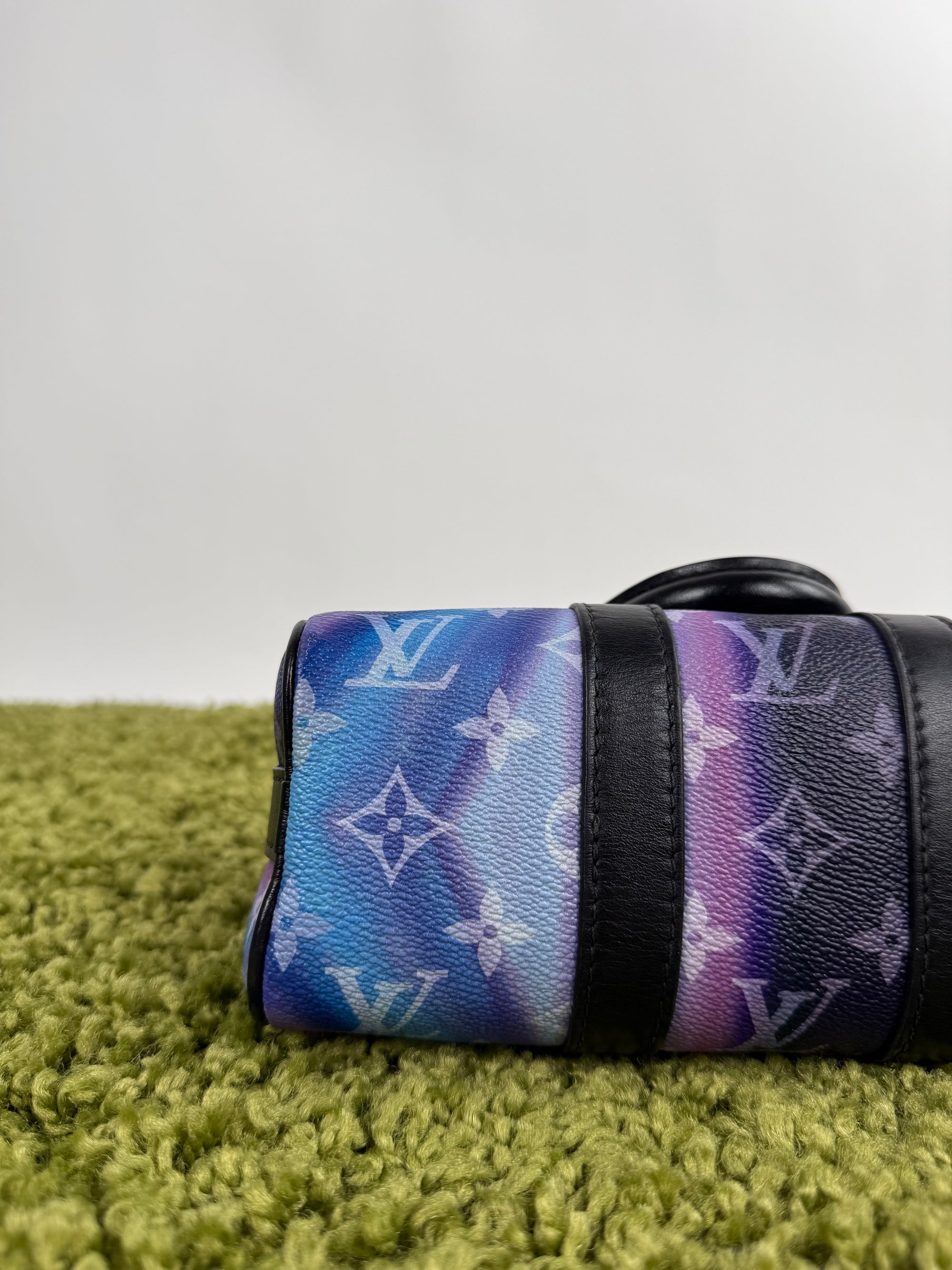 Borsa Mini Keepall Louis Vuitton Multicolore a tracolla