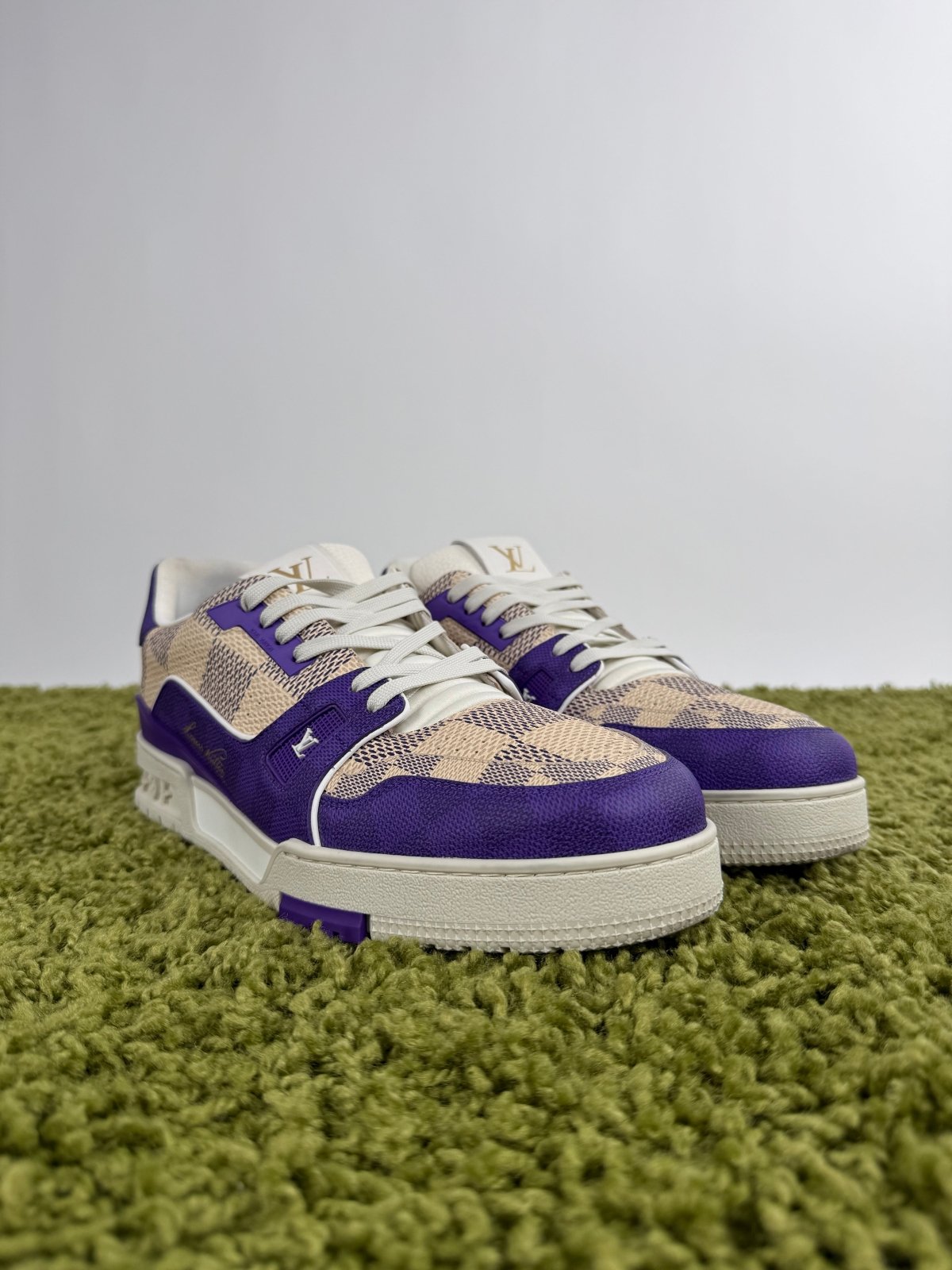 Louis Vuitton Trainer Viola Multicolor 11 - Second Hand Di Fiore