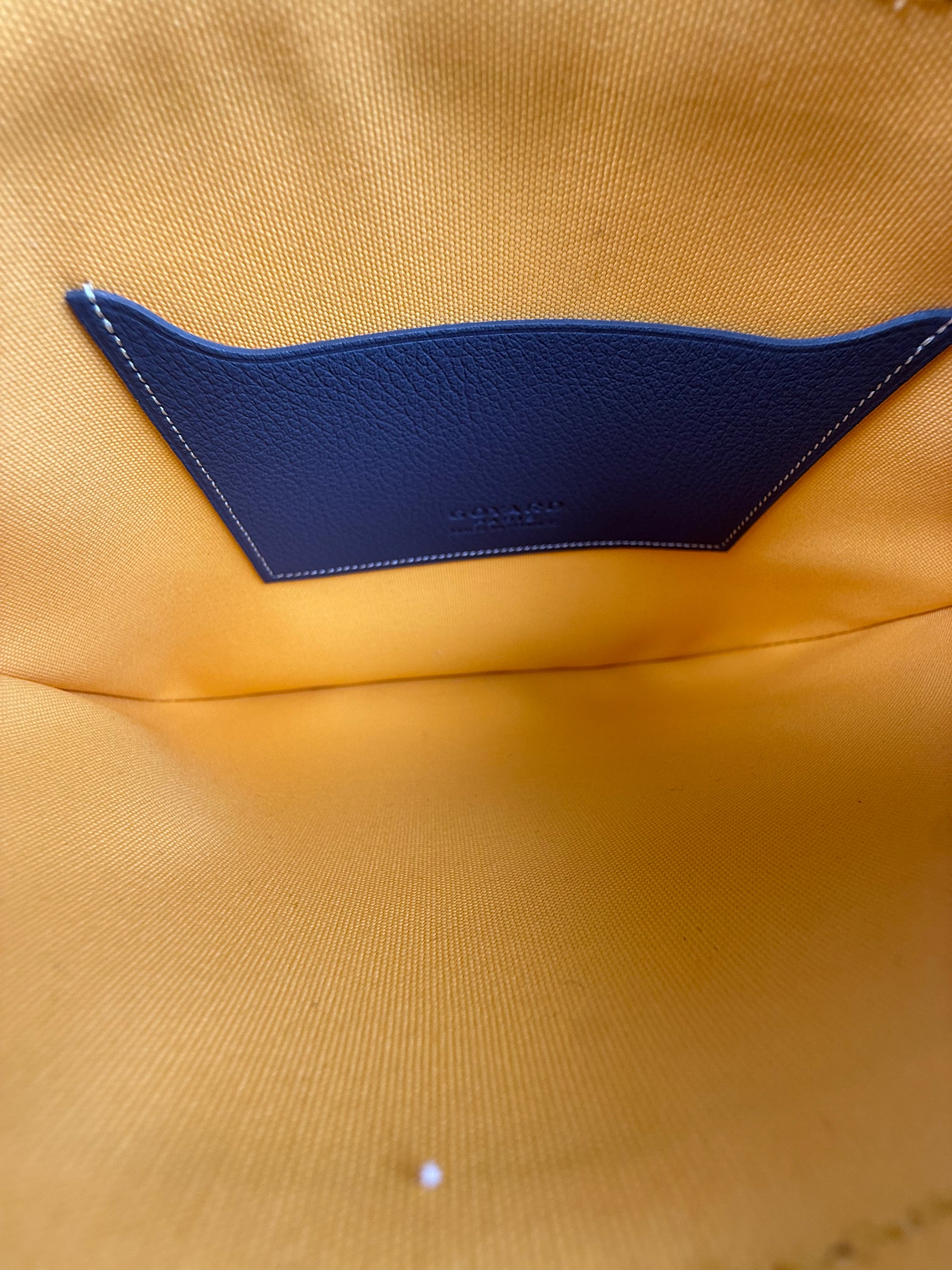 Pochette Goyard Senat Grigia