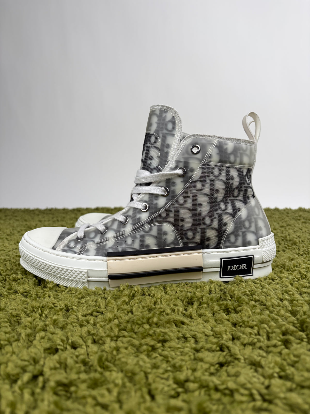 Christian Dior High B23 League Bianco Nero 42
