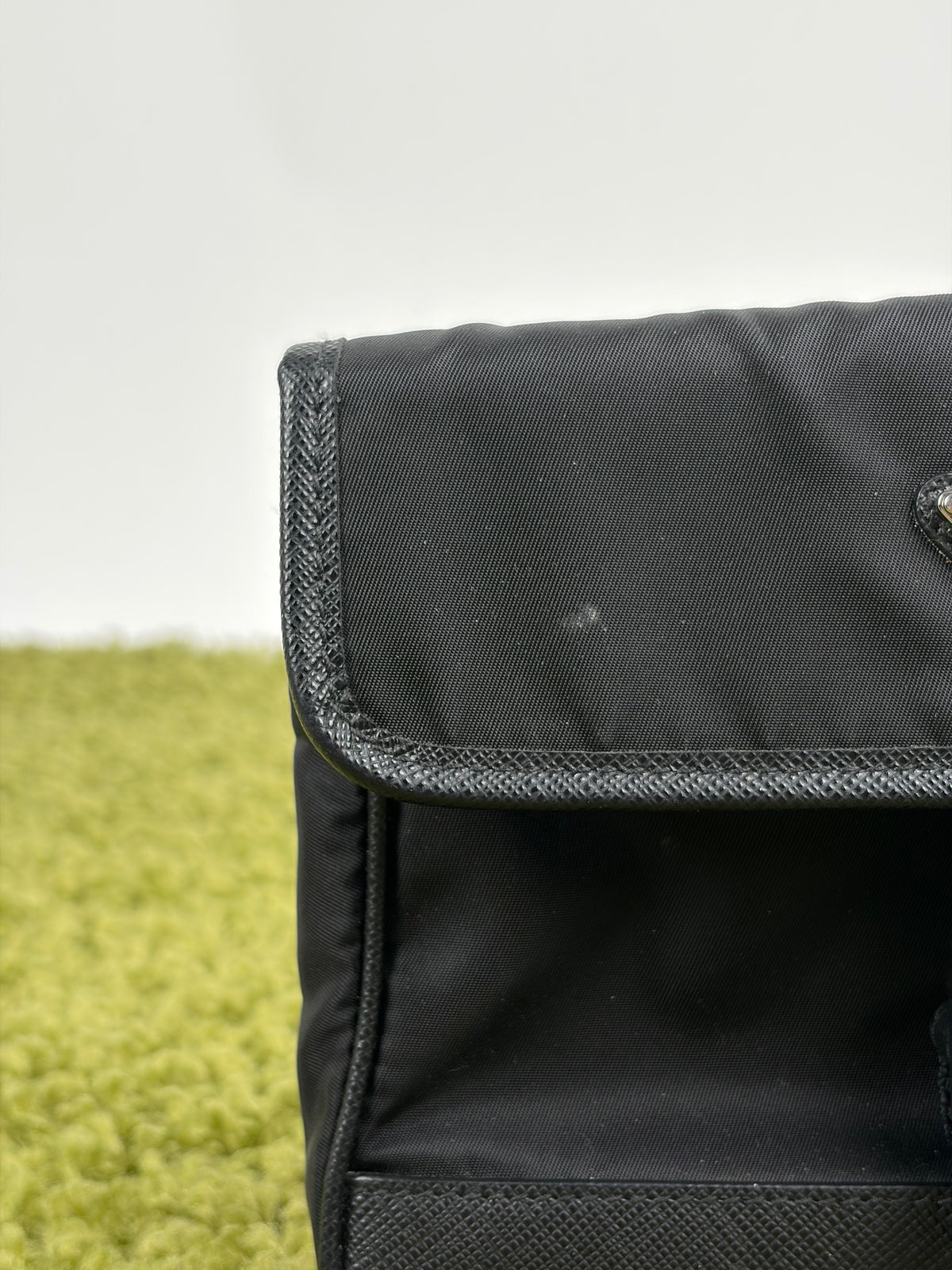 Borsa a tracolla  Prada in Nylon Nero