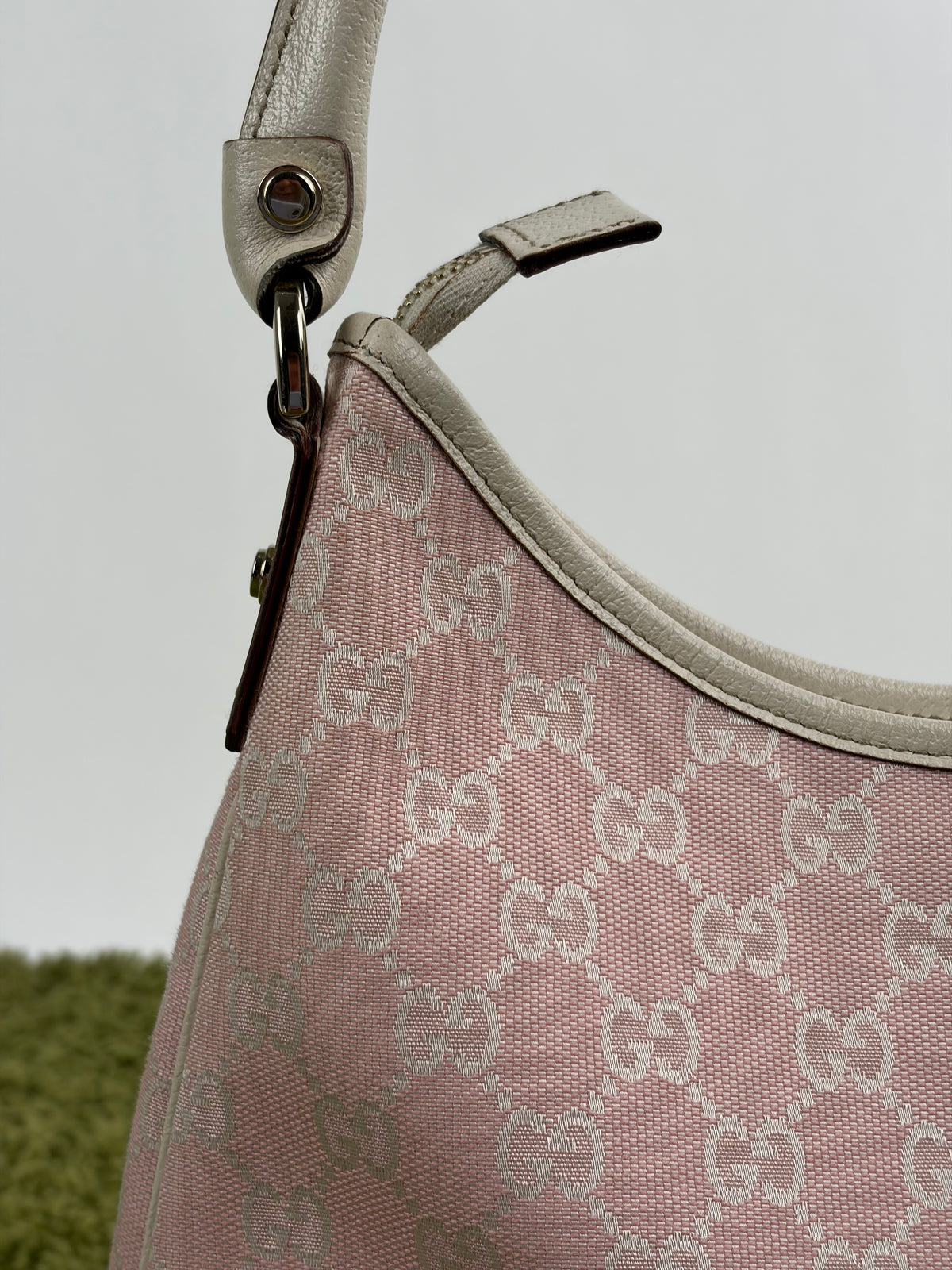 Borsa Gucci Abbey D-Ring Hobo Rosa