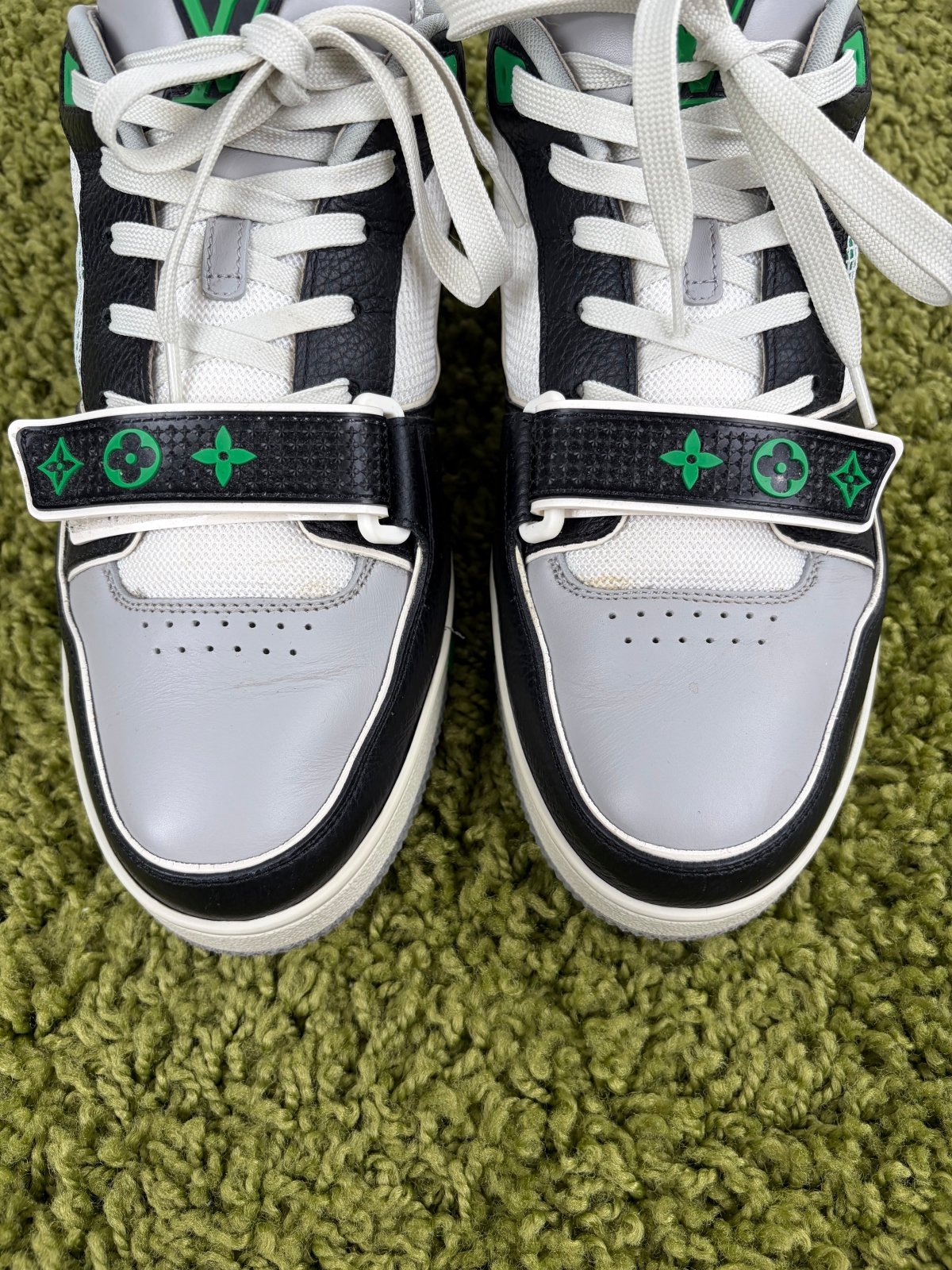 Louis Vuitton Trainer Nera Multicolor 9 - Second Hand Di Fiore