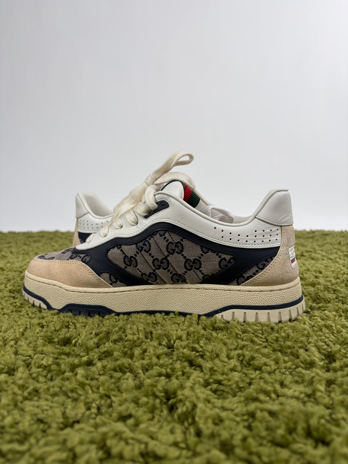 Gucci Re-Web Sneaker Beige 6.5