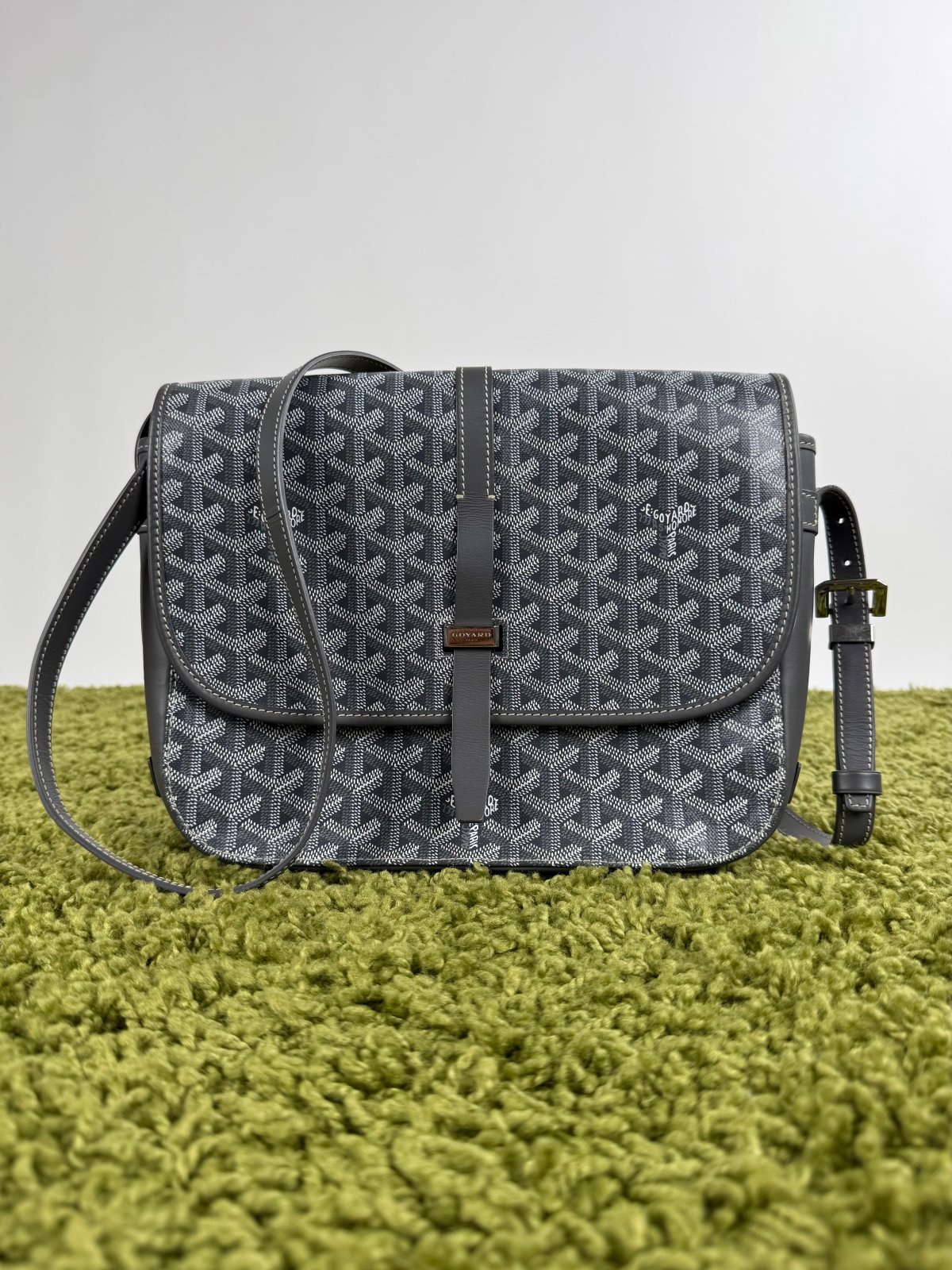 Borsa a Spalla Goyard Belvedere Grigia - Second Hand Di Fiore