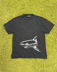 T-Shirt Palm Angels Broken Shark Nera L