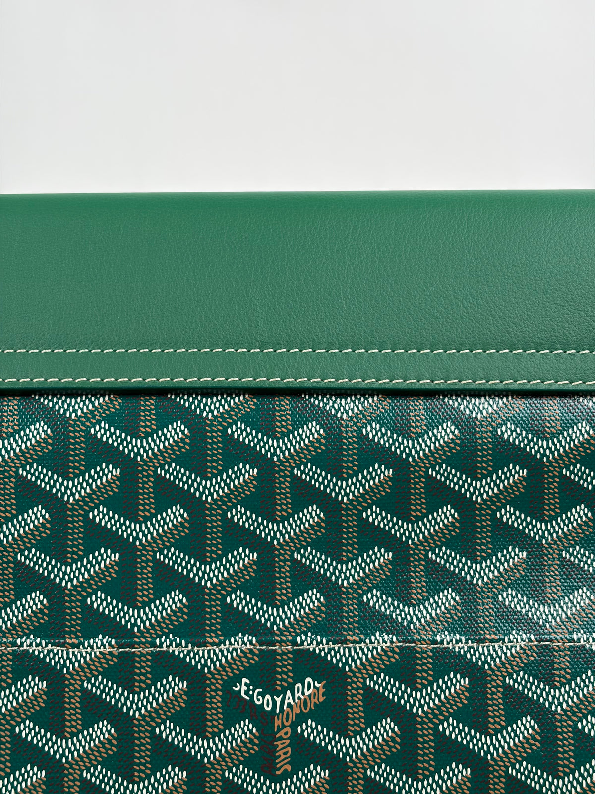 Borsa a tracolla Coursier Goyard Verde