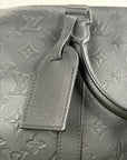 Borsone keepall Louis Vuitton Bandoulière 50 Nera