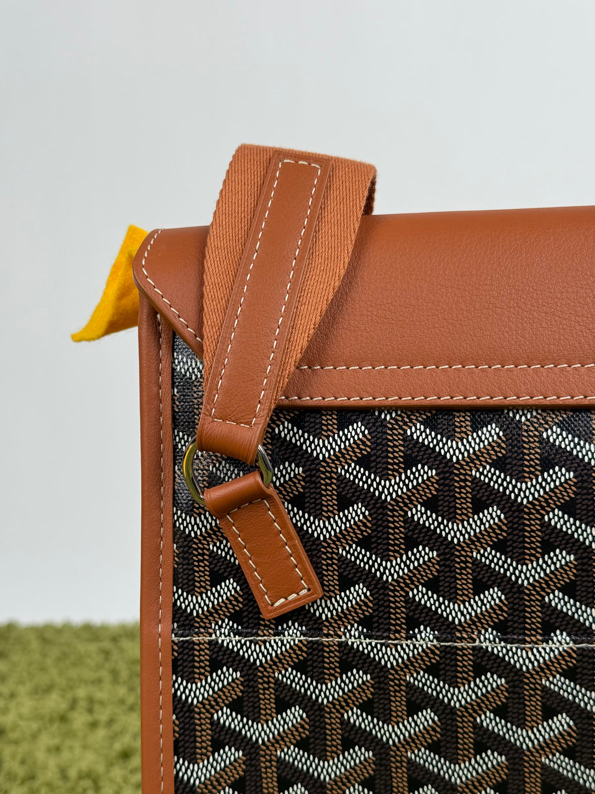 Goyard Borsa Coursier Messenger Marrone Nero