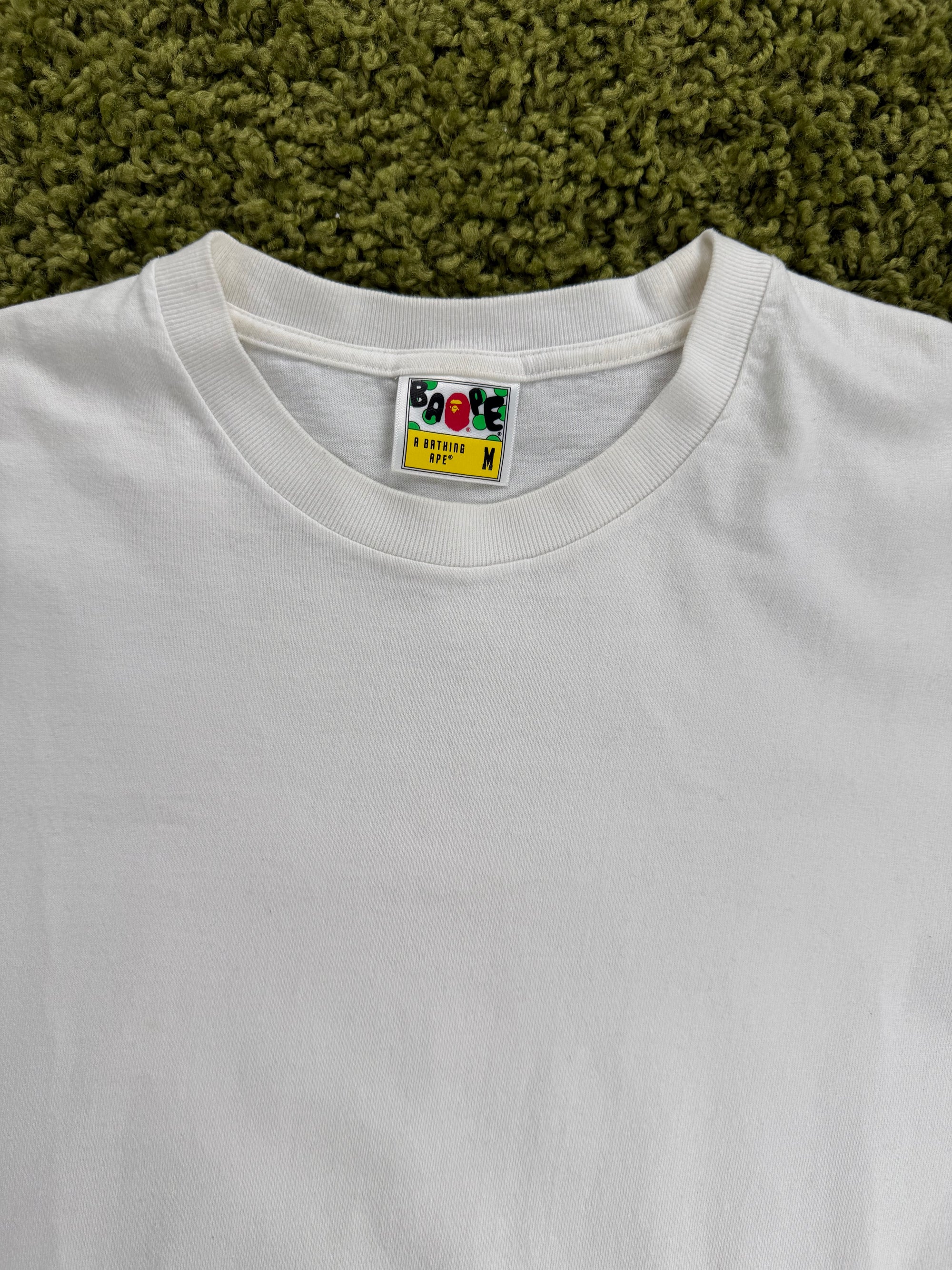 T-Shirt Side Shark Bape Bianca M
