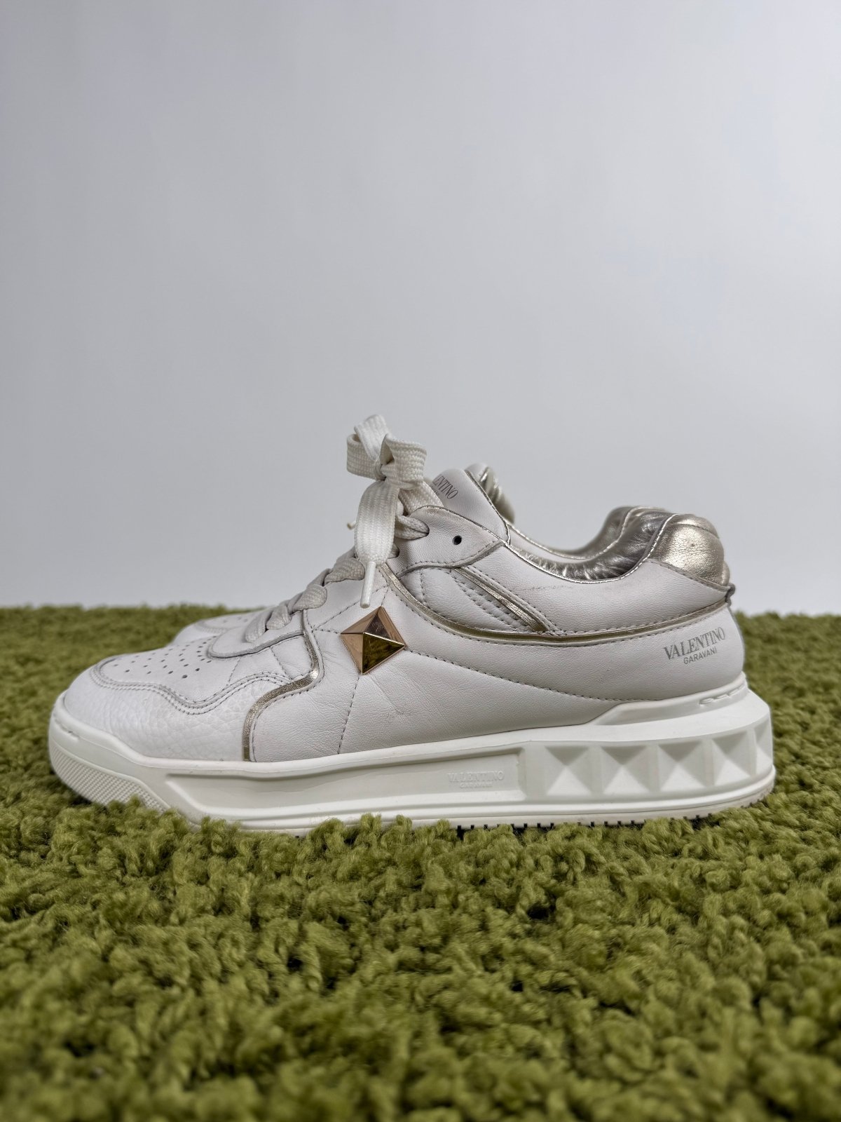 Valentino Garavani One Stud Bianca 39 - Second Hand Di Fiore