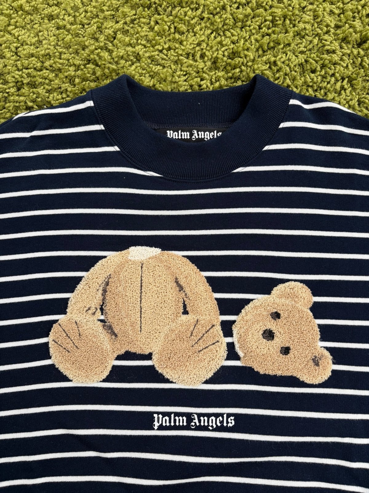 Felpa Palm Angels Teddy Bear Nero S - Second Hand Di Fiore