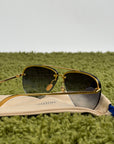 Occhiali da sole Pilot Light Louis Vuitton Oro con lenti sfumate
