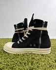Rick Owens Ramones Distressed Nero 41