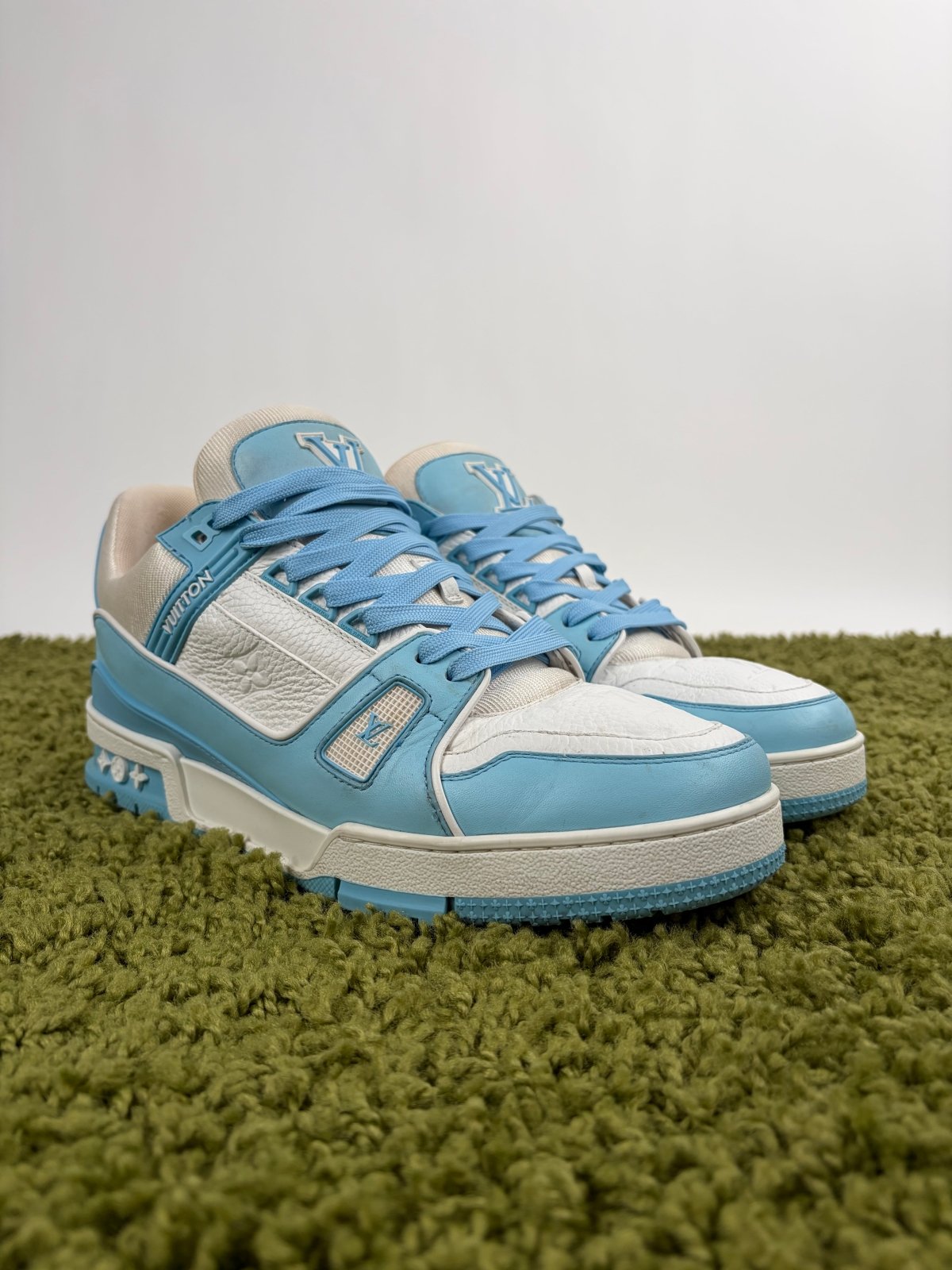 Louis Vuitton Trainer Azzurra 8 - Second Hand Di Fiore