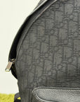 Zaino Ridere Oblique In Jacquard Christian Dior Nero