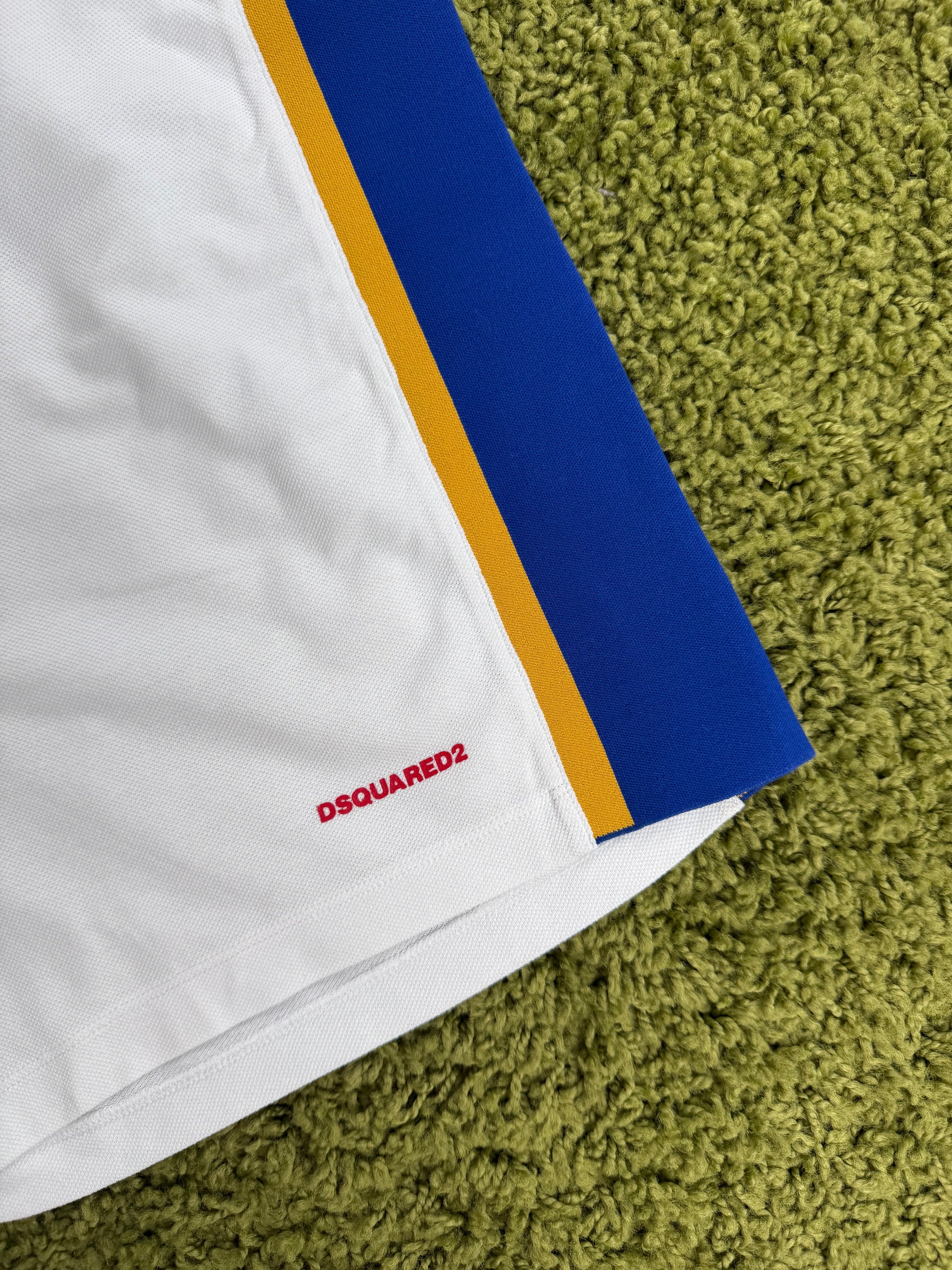 Pantaloncino Dsquared2 bianco multicolor M