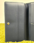 Portafoglio Goyard Richelieu in tela Goyardine Nero