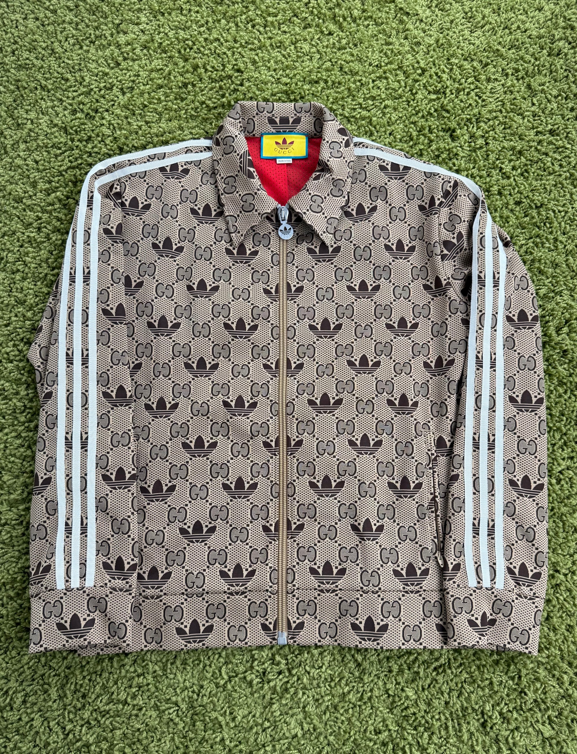 Completo Gucci X Adidas Beige Felpa XL Pantalone XL