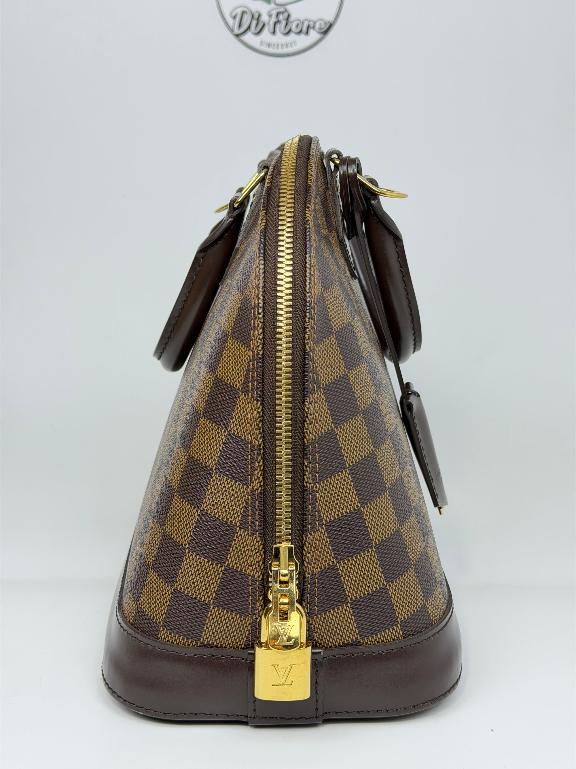 Borsa Louis Vuitton Alma PM marrone