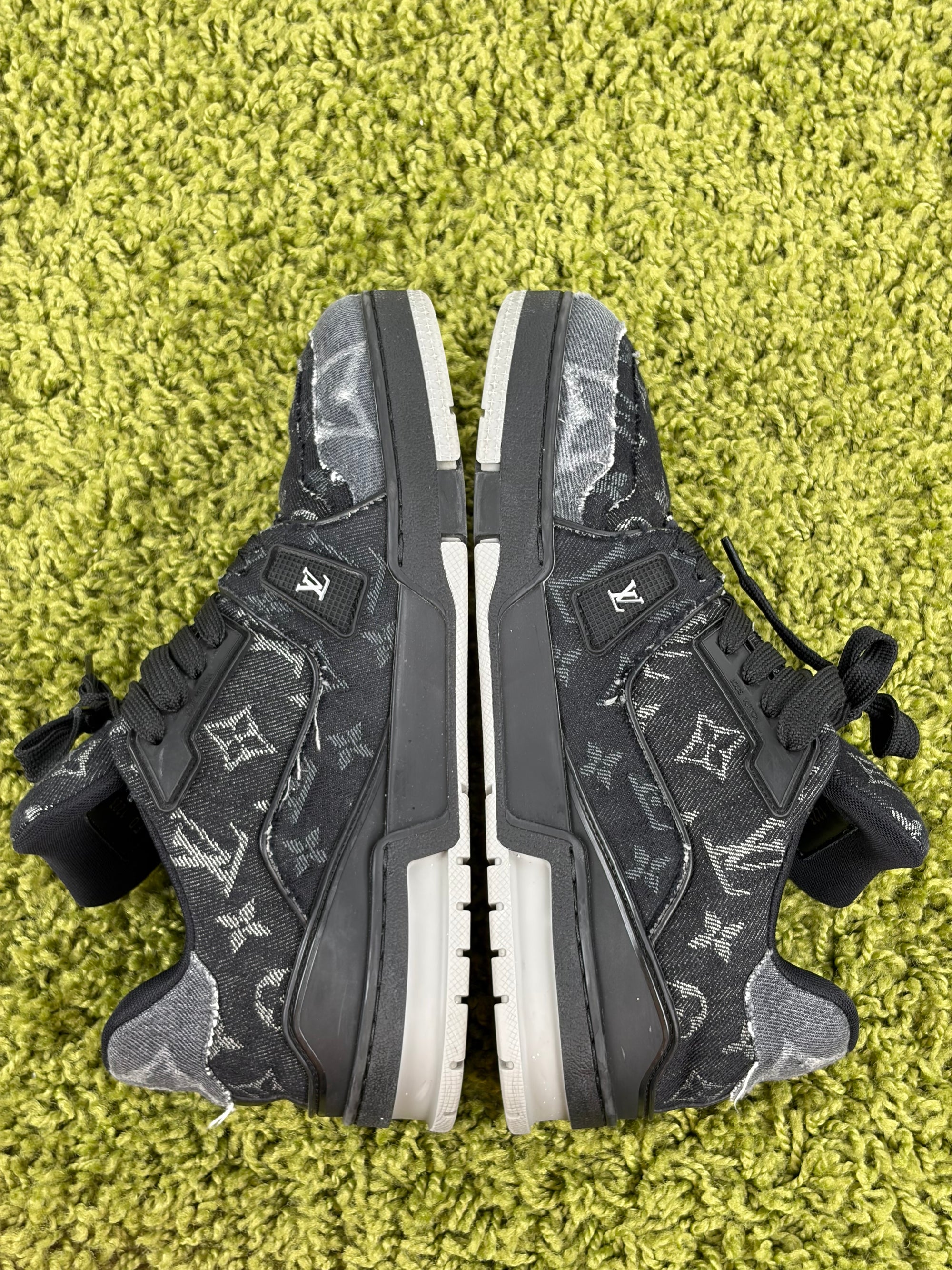 Louis vuitton Trainer Size 6.5=40.5 calza 41.5 nera