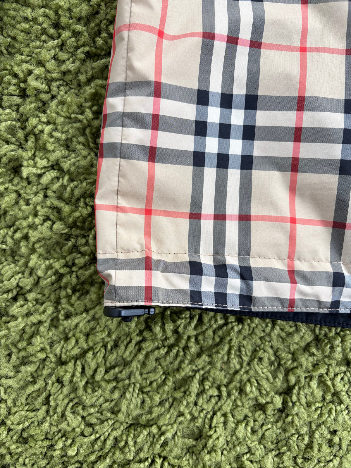 Giacca a Vendo Burberry Reversibile Vintage Check Marrone Nera L