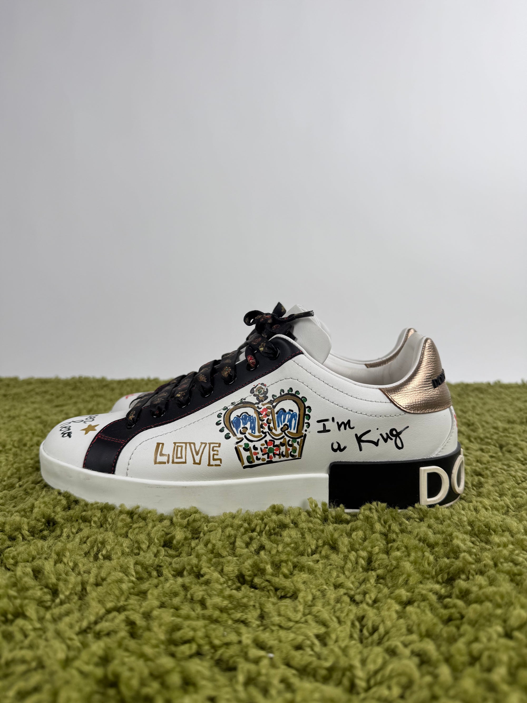 Dolce&amp;Gabbana Portofino Bianco Multicolor 8.5