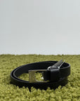 Cintura Saint Laurent in pelle Nera 100