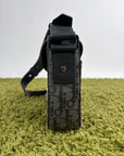 Borsa Christian Dior Saddle con pattina Grigia
