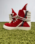 Rick Owens Geobasket DRKSHDW Rosso 44
