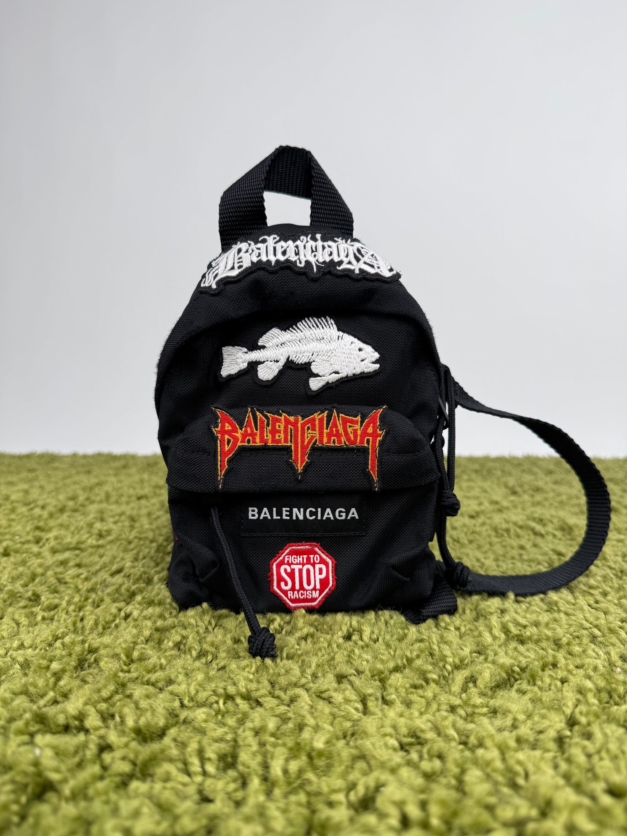Mini Zaino Crossbody Explorer Balenciaga Nero