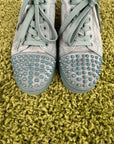 Christian Louboutin Spikes Petrolio 42.5